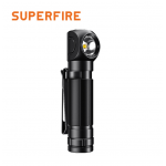 SUPERFIRE TH04 έξυπνος οικονομικός επαναφορτιζόμενος φακός κεφαλιού και χειρός